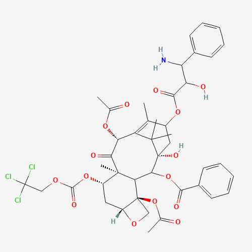 N-Debenzoyl-7-{[(2,2,2,-trichloroethyl)oxy]carbonyl} Paclitaxel (CAS: 114915-15-0) - Related Chemical Product