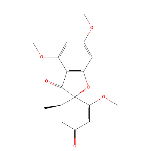 7-Dechloro Griseofulvin (CAS: 3680-32-8) - Related Chemical Product