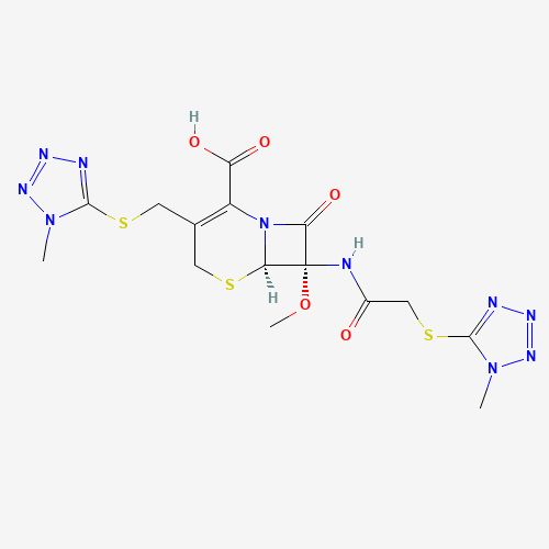 S-Decyanomethyl-S-(1-methyl-1H-tetrazol-5-yl) Cefmetazole (CAS: 74228-11-8) - Related Chemical Product