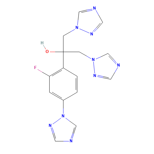 4-Defluoro-4-(1H-1,2,4-triazol-1-yl) Fluconazole (CAS: 871550-15-1) - Related Chemical Product
