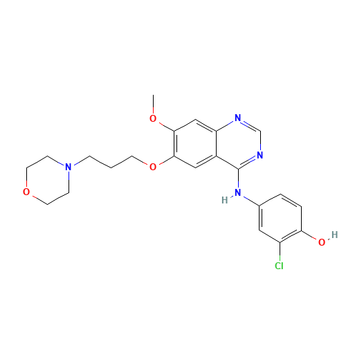 4-Defluoro-4-hydroxy Gefitinib (CAS: 847949-50-2) - Related Chemical Product