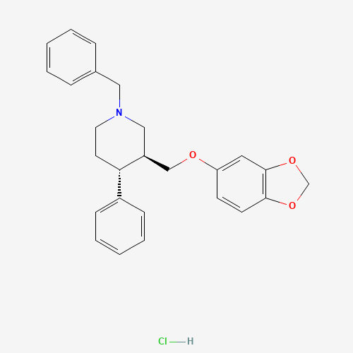 Defluoro N-Benzyl Paroxetine Hydrochloride (CAS: 105813-39-6) - Related Chemical Product
