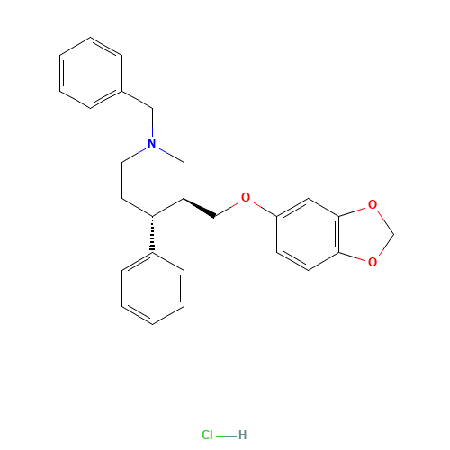 Defluoro N-Benzyl Paroxetine Hydrochloride (CAS: 105813-39-6) - Related Chemical Product