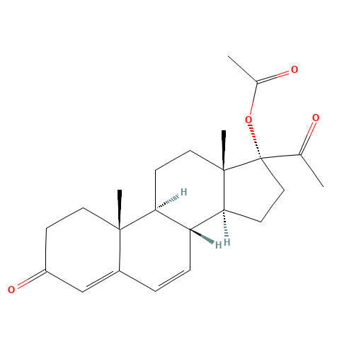6,7-Dehydro-17a-acetoxy Progesterone (CAS: 425-51-4) - Related Chemical Product