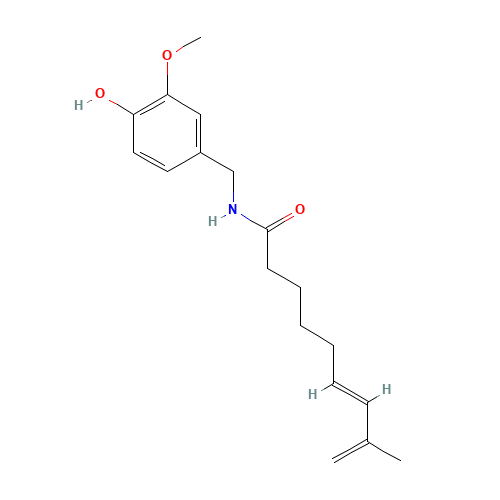 16,17-Dehydro Capsaicin (CAS: 509101-57-9) - Related Chemical Product