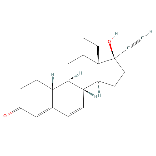 6(7)-Dehydro Norgestrel (CAS: 51087-61-7) - Related Chemical Product