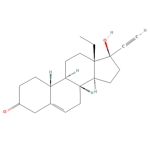 5(6)-Dehydro-4(5)-dihydro D-(-)-Norgestrel (CAS: 100021-05-4) - Related Chemical Product