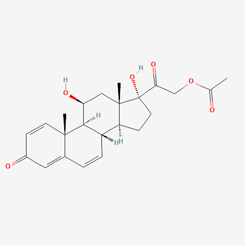 6,7-Dehydro Prednisolone 21-Acetate (CAS: 2427-45-4) - Related Chemical Product