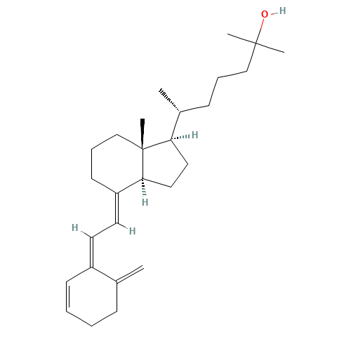 3-Dehydroxy-3-ene-25-ol Vitamin D3 (CAS: 106361-90-4) - Related Chemical Product