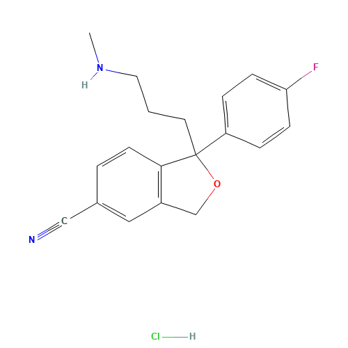 rac Desmethyl Citalopram Hydrochloride (CAS: 97743-99-2) - Related Chemical Product