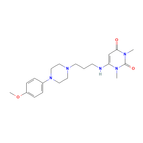 2-Demethoxy-4-methoxy Urapidil (CAS: 34661-79-5) - Related Chemical Product