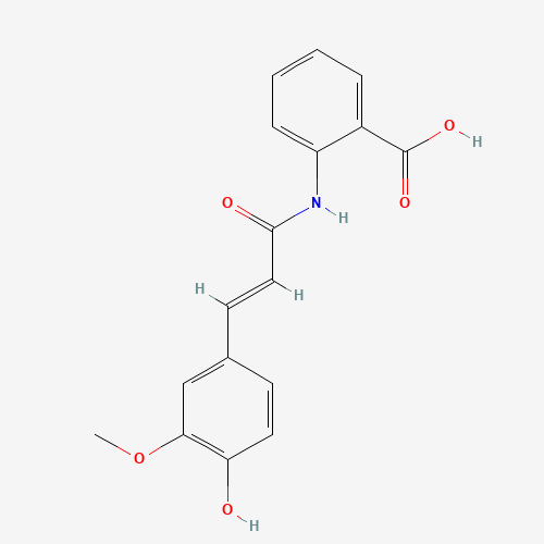 4-Demethyl Tranilast (CAS: 93755-77-2) - Chemical Structure and Molecular Formula 