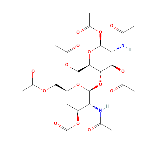 4-Deoxy-b-D-chitobiose Peracetate (CAS: 1228931-51-8) - Related Chemical Product