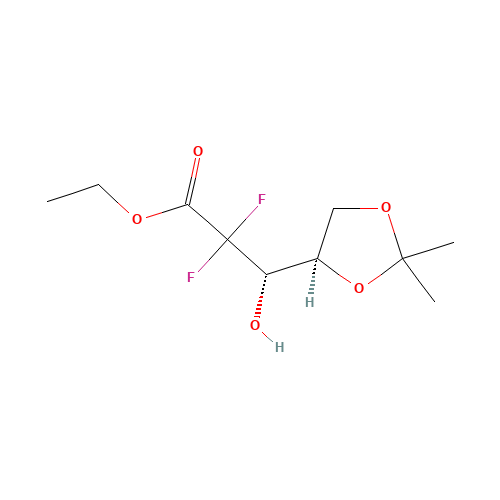 2-Deoxy-2,2-difluoro-4,5-O-isopropylidene-D-threo-pentonic Acid Ethyl Ester (CAS: 95058-93-8) - Related Chemical Product