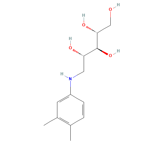 1-Deoxy-1-[(3,4-dimethylphenyl)amino]-D-ribitol (CAS: 3051-94-3) - Related Chemical Product