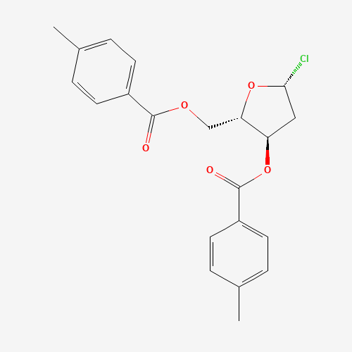 2-Deoxy-3,5-di-O-p-toluoyl-a-L-ribofuranosyl Chloride (CAS: 141846-57-3) - Related Chemical Product
