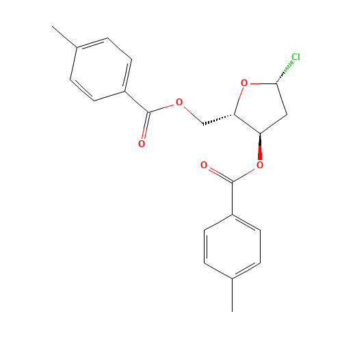 2-Deoxy-3,5-di-O-p-toluoyl-a-L-ribofuranosyl Chloride (CAS: 141846-57-3) - Related Chemical Product