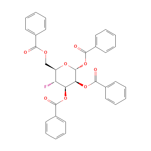 4-Deoxy-4-fluoro-1,2,3,6-tetra-O-benzoyl-a-D-mannose (CAS: 1309463-38-4) - Related Chemical Product