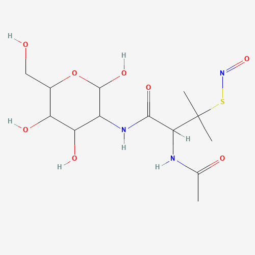 N-(2-Deoxy-a,b-D-glucopyranosyl)-S-nitroso-N-acetyl-D,L-penicillamine (CAS: 188849-82-3) - Related Chemical Product