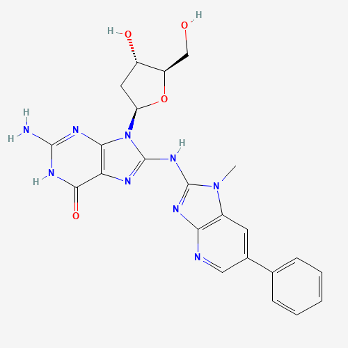 N-(Deoxyguanosin-8-yl)-2-amino-1-methyl-6-phenylimidazo[4,5-b]pyridine (CAS: 142784-25-6) - Related Chemical Product