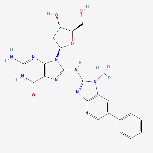 N-(Deoxyguanosin-8-yl)-2-amino-1-(methyl-d3)-6-phenylimidazo[4,5-b]pyridine (CAS: 303173-39-9) - Related Chemical Product