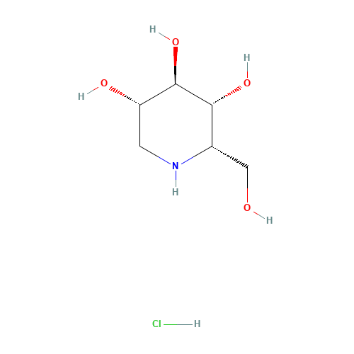 1-Deoxy-L-idonojirimycin Hydrochloride (CAS: 210223-32-8) - Related Chemical Product