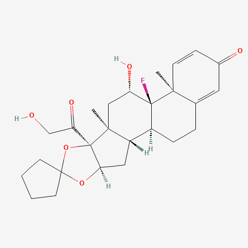 21-Desacetyl Amcinonide (CAS: 55646-99-6) - Related Chemical Product