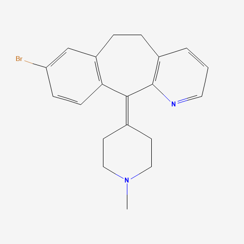 8-Deschloro-8-bromo-N-methyl Desloratadine (CAS: 130642-57-8) - Related Chemical Product