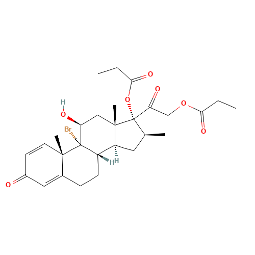 9-Deschloro-9-bromo Beclomethasone Dipropionate (CAS: 52092-14-5) - Related Chemical Product