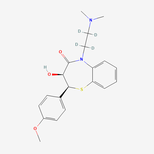 Desacetyl Diltiazem-d4 (CAS: 112259-40-2) - Related Chemical Product