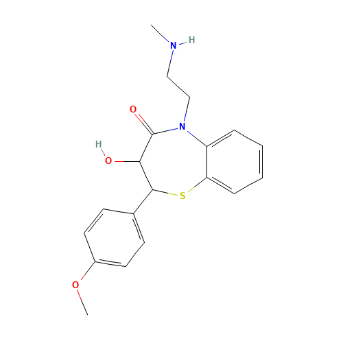 O-Desacetyl-N-desmethyl Diltiazem (CAS: 81353-09-5) - Related Chemical Product