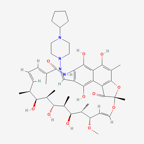 25-Desacetyl Rifapentin (CAS: 79039-56-8) - Related Chemical Product