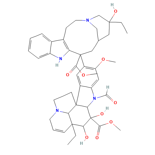 4-Desacetyl Vincristine Methosulfate (CAS: 3704-01-6) - Chemical Structure and Molecular Formula 