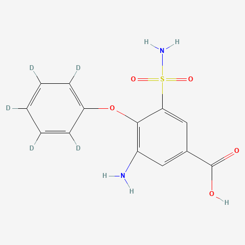 Desbutyl Bumetanide-d5 (CAS: 1072125-54-2) - Related Chemical Product