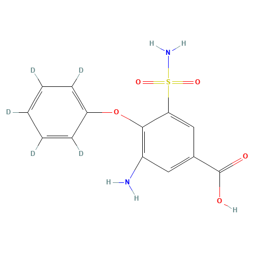 Desbutyl Bumetanide-d5 (CAS: 1072125-54-2) - Related Chemical Product