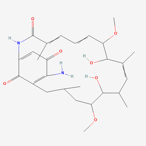 7-Descarbamoyl 17-Amino Geldanamycin (CAS: 169564-26-5) - Related Chemical Product