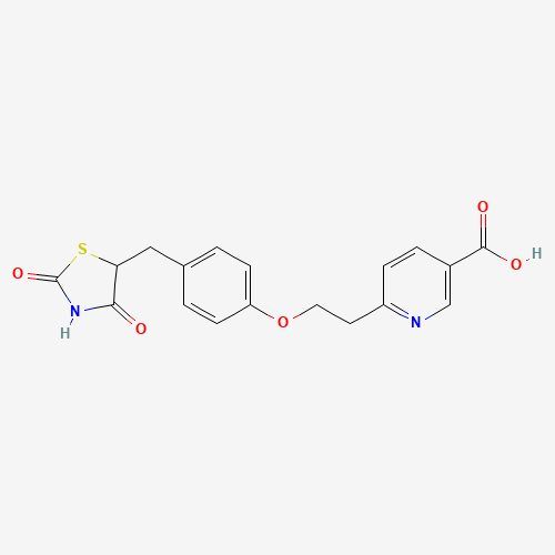 5-Desethyl 5-Carboxy Pioglitazone (CAS: 186751-40-6) - Related Chemical Product