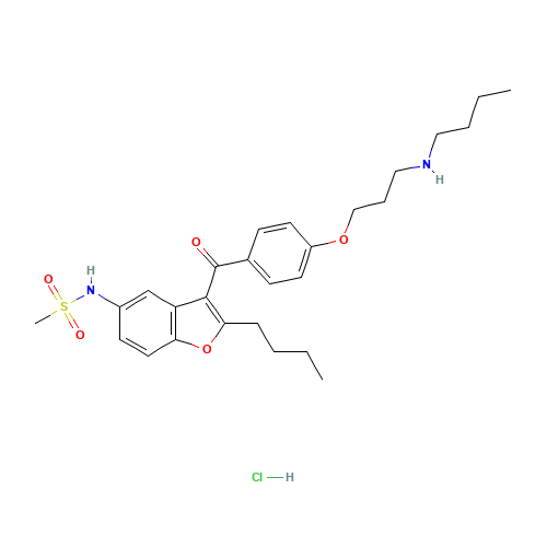 Desbutyl Dronedarone Hydrochloride (CAS: 197431-02-0) - Related Chemical Product