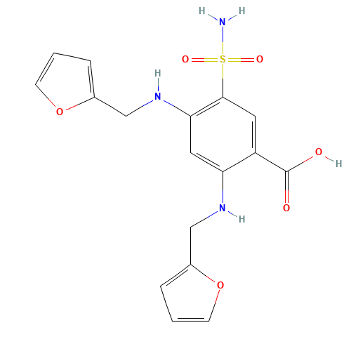 4-Deschloro-4-(2-furanylmethyl)amino Furosemide (CAS: 5046-19-5) - Related Chemical Product