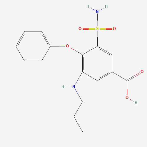 N-Desbutyl-N-propyl Bumetanide (CAS: 28395-28-0) - Related Chemical Product