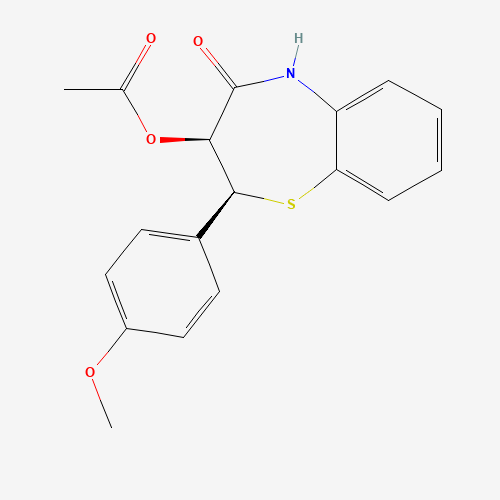 Des[5-(2-dimethylamino)ethyl] Diltiazem (CAS: 87447-47-0) - Related Chemical Product