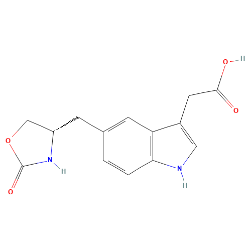 3-Des[2-(Dimethylamino)ethyl] Zolmitriptan 3-Acetic Acid (CAS: 251451-31-7) - Related Chemical Product