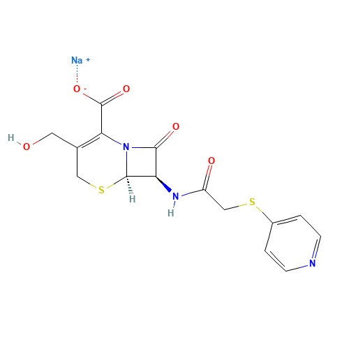 Desacetyl Cephapirin Sodium Salt (CAS: 104557-24-6) - Related Chemical Product