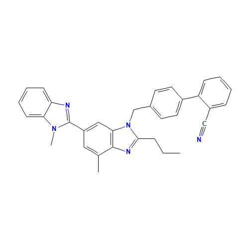 2-Descarboxy-2-cyano Telmisartan (CAS: 144702-27-2) - Related Chemical Product
