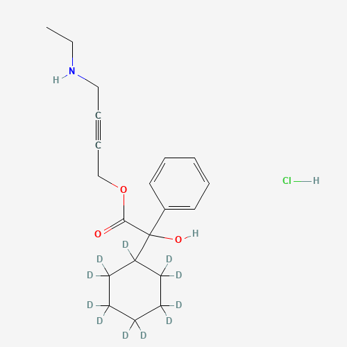 rac Desethyl Oxybutynin-d11 Hydrochloride (CAS: 1216405-15-0) - Related Chemical Product