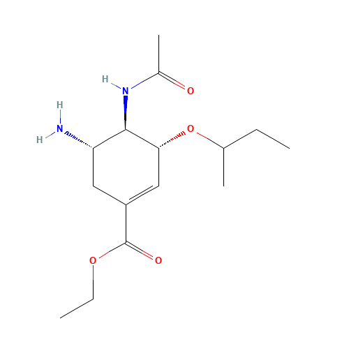3-Des(1-ethylpropoxy)-3-(1-methylpropoxy) Oseltamivir (CAS: 1052063-37-2) - Related Chemical Product