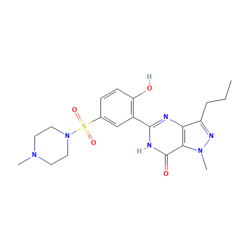 Desethyl Sildenafil (CAS: 139755-91-2) - Related Chemical Product