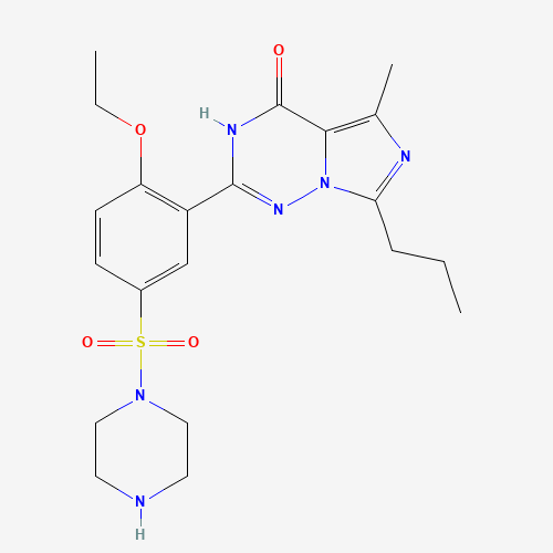 N-Desethyl Vardenafil (CAS: 448184-46-1) - Related Chemical Product