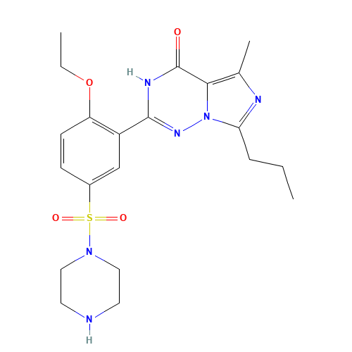 N-Desethyl Vardenafil (CAS: 448184-46-1) - Related Chemical Product