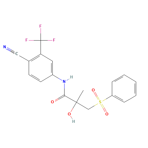 Desfluoro Bicalutamide (CAS: 90357-05-4) - Chemical Structure and Molecular Formula 